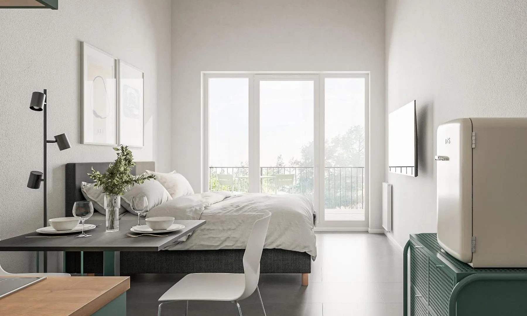 Modernes Apartment Skyroom 5 Bad Worishofen